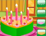 Big cake decor sütős játékok