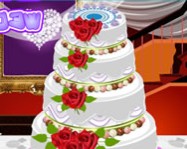 Big fat wedding cake deco online sütős játék