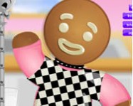 Ginger man dress up online sütős játék