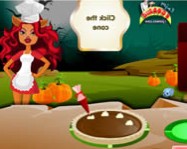 Monster High epic pie online sütős játék
